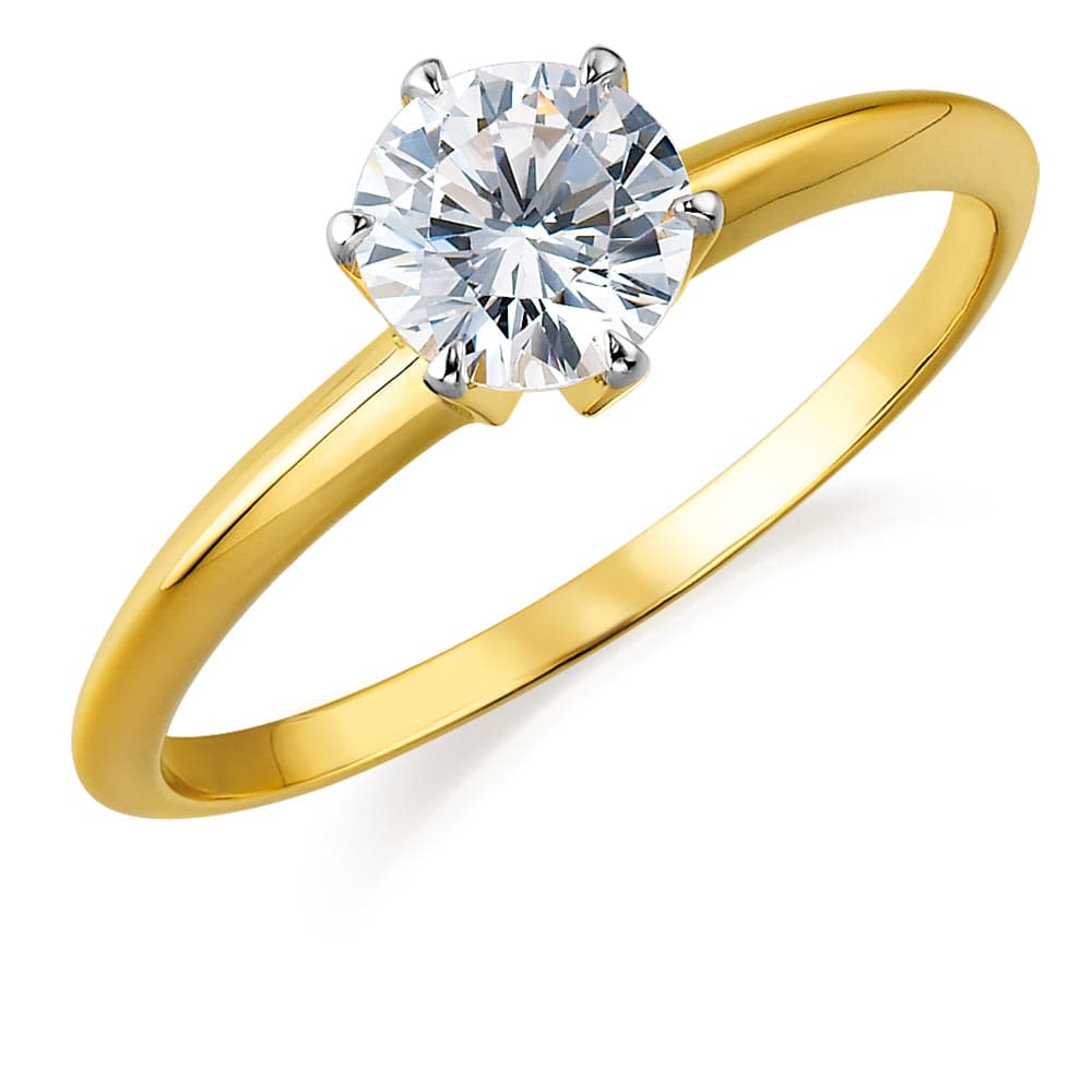 1 ct. Tiffany Style Solitaire Ring
