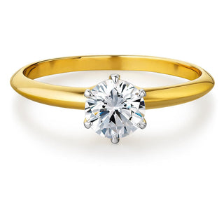 1 Carat Tiffany Style Solitaire Ring