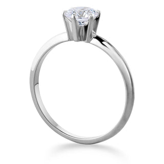 1 Carat Tiffany Style Solitaire Ring