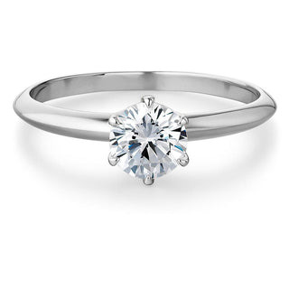 1 Carat Tiffany Style Solitaire Ring