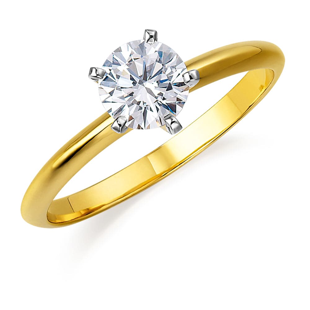 Ablaze Solitaire Ring