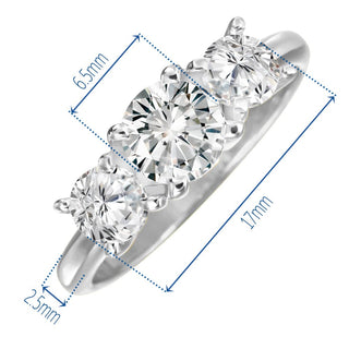 2 Carat Dynamique Trilogy Ring