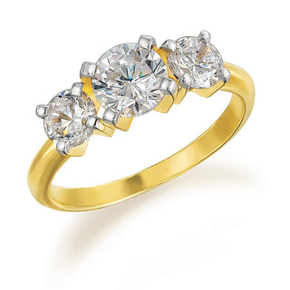 2 Carat Dynamique Trilogy Ring