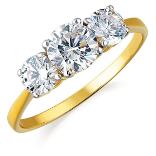 2 Carat Ablaze Trilogy Ring