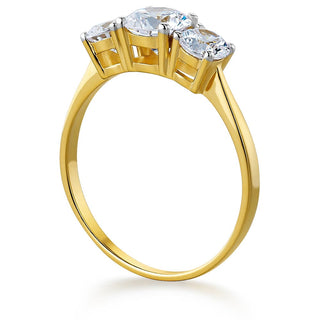 2 Carat Ablaze Trilogy Ring