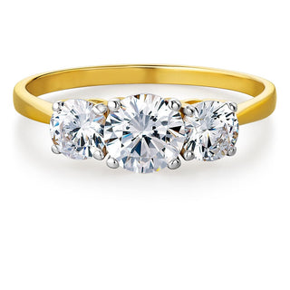 2 Carat Ablaze Trilogy Ring