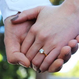 2 Carat Tulip Solitaire Ring