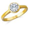 Classic Bezel Solitaire Ring