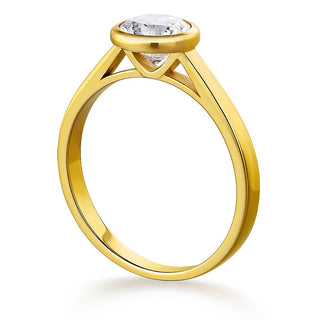 Classic Bezel Solitaire Ring