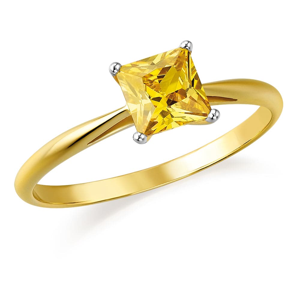 Yellow Belle Ring