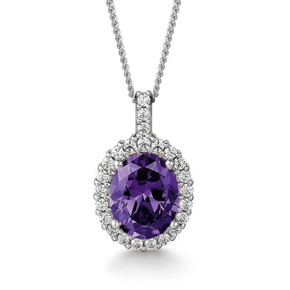 Tru Amethyst Cincature Pendant