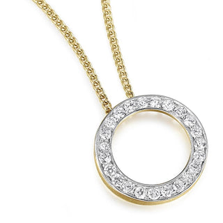 Circle of Life Pendant 18ct Gold Clad