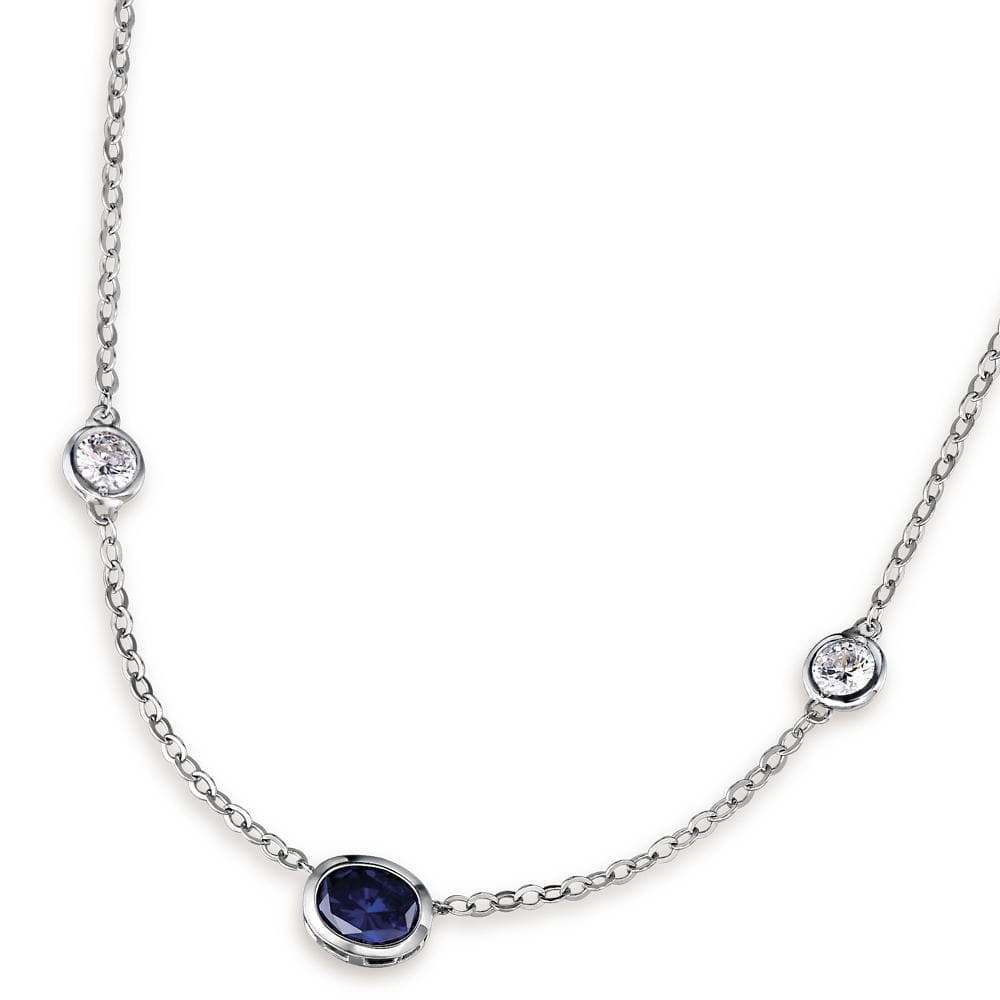 Royal Engagement Necklace Platinum Clad