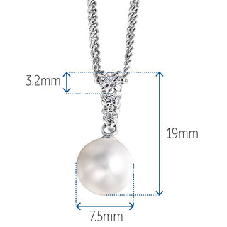 Trilogy Pearl Pendant
