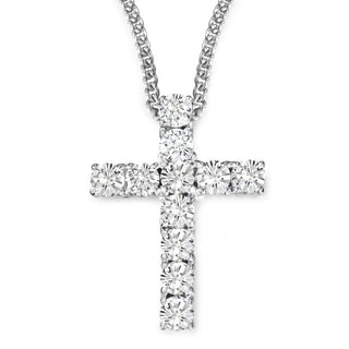 Truly Divine Cross Platinum Clad