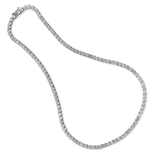 18" ShowstopperNecklaces Platinum Clad