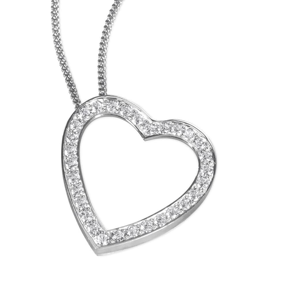 Close to My Heart Pendant Platinum Clad