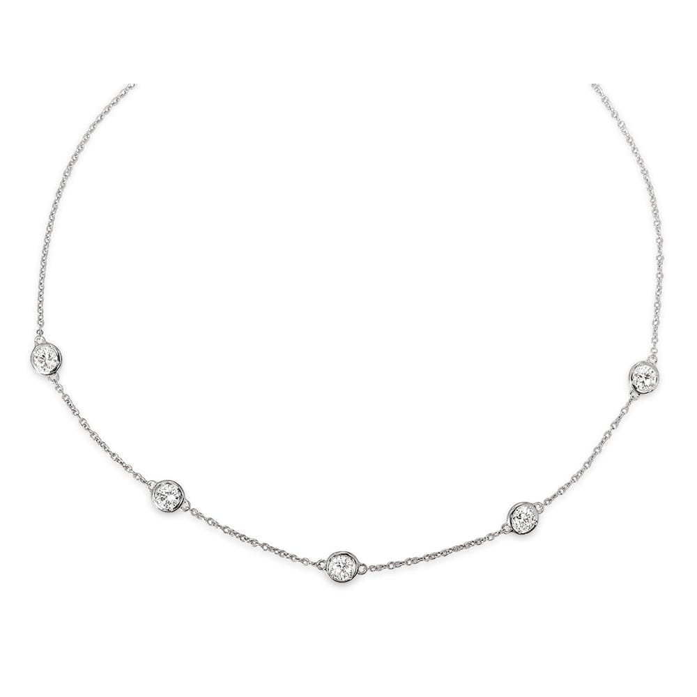 Touch of Class Necklace
 Platinum Clad