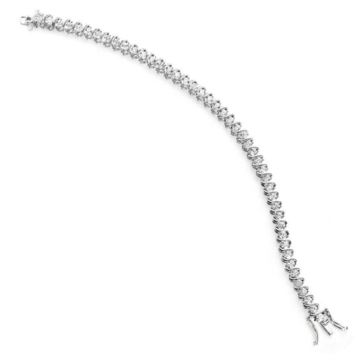 Radiant RibbonBracelet Platinum Clad