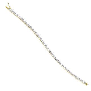 Simply Chic Tennis Bracelet 18ct Gold Clad